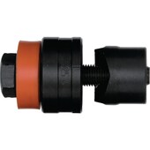 Blechlocher mit Spaltstempel + Kugellagerschraube